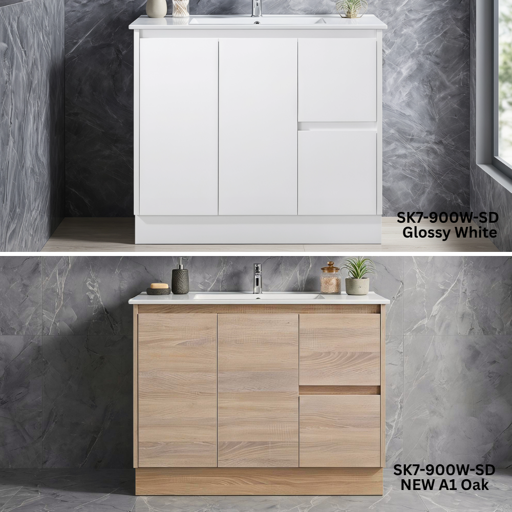 Sammy 900MM Vanity Package  SK7-900W-SD